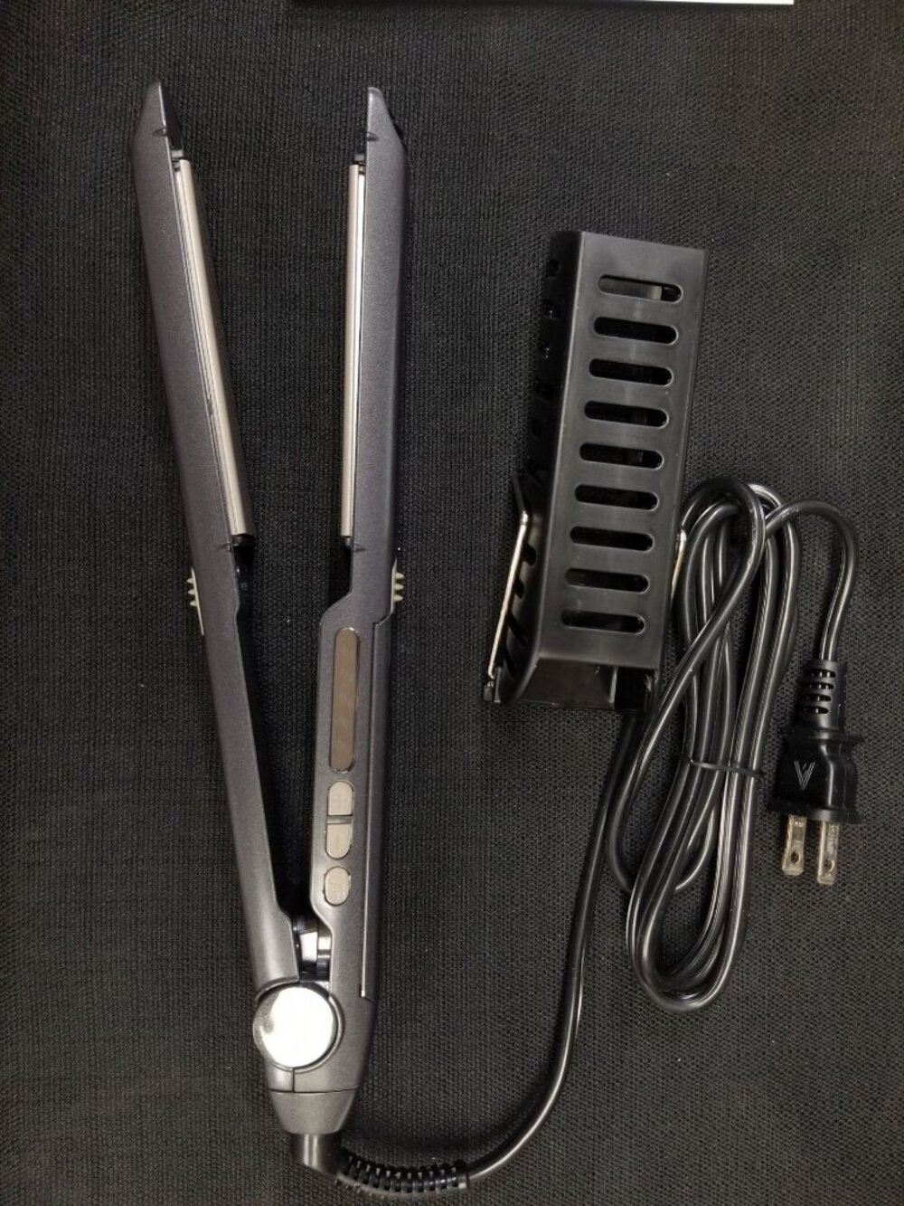 Conair Infinity Pro 1 In. Tourmaline Ceramic Flat Iron Gray NEW NO BOX!